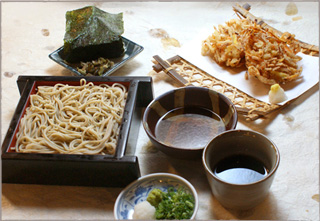 かきあげせいろ定食